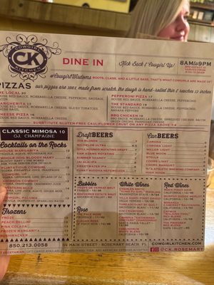 Menu photo 4 Cowgirl Kitchen Rosemary Beach, FL