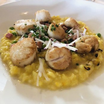 The Ebbitt Room - Seared scallop and organic corn risotto - American Near Me - Cape May, New Jersey