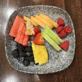 Pyramid Restaurant - Fresh fruits - IG @bougiefoodieboi - New American Near Me - Dallas, Texas Pyramid Restaurant - Fresh fruits - IG @bougiefoodieboi - New American Near Me - Dallas, Texas