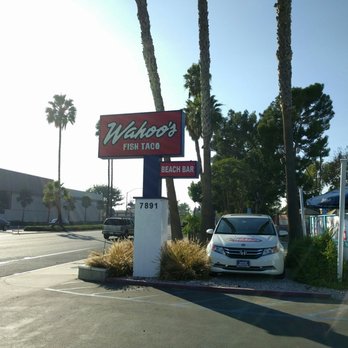 Wahoo's Fish Taco - If you are looking for Wahoo's while driving west on Warner, look for this sign! - Seafood Near Me - Huntington Beach, California Wahoo's Fish Taco - If you are looking for Wahoo's while driving west on Warner, look for this sign! - Seafood Near Me - Huntington Beach, California