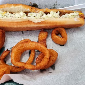 L.A. Dog - Large order of onion rings. That's exactly what a large order gets you. - Hot Dogs Near Me - Chesapeake, Virginia