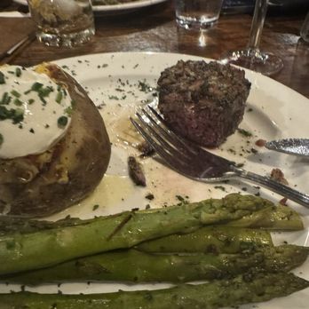 The Owl Tavern - Filet mignon with asparagus - Steakhouses Near Me - Grass Valley, California The Owl Tavern - Filet mignon with asparagus - Steakhouses Near Me - Grass Valley, California