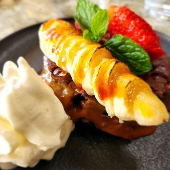 GRANVILLE - Brulee'd Banana Brownie - New American Near Me - Studio City, California GRANVILLE - Brulee'd Banana Brownie - New American Near Me - Studio City, California