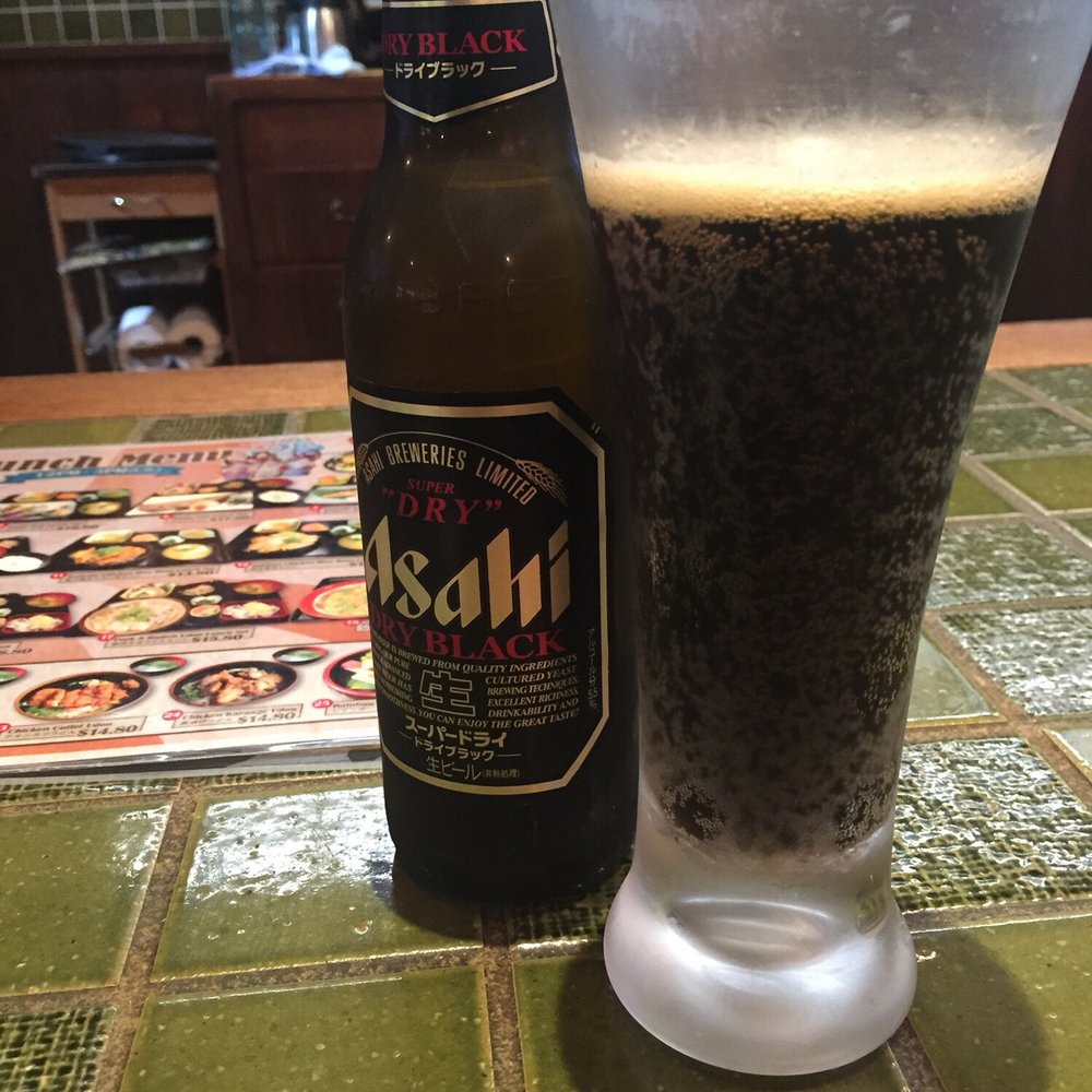 Yebisu Izakaya - Asahi black. Love this stuff. - Sushi Bars Near Me - Sydney, NSW