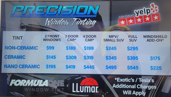 PRECISION WINDOW TINT - Updated July 2025 - 721 Photos & 708 Reviews ...