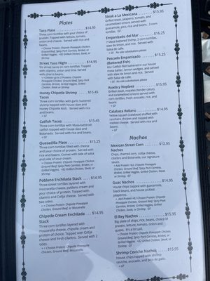 Menu photo 2 Provecho Salado, TX