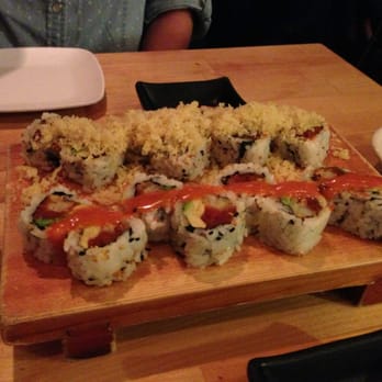 Komé - Crunchy Dynamite Roll ($6.00) and Summer Time Roll ($7.50) - Japanese Near Me - Austin, Texas Komé - Crunchy Dynamite Roll ($6.00) and Summer Time Roll ($7.50) - Japanese Near Me - Austin, Texas