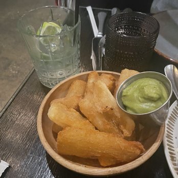 Amaru - Yuca Frita with Mojo Verde - Latin American Near Me - Chicago, Illinois Amaru - Yuca Frita with Mojo Verde - Latin American Near Me - Chicago, Illinois