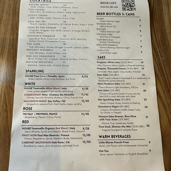 Rice and River - Drink menu...no Japanese beer? - Sushi Bars Near Me - Washington, North Carolina Rice and River - Drink menu...no Japanese beer? - Sushi Bars Near Me - Washington, North Carolina
