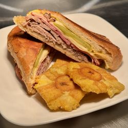 Billy Goat Grub - Cuban Sandwich with Plantains!