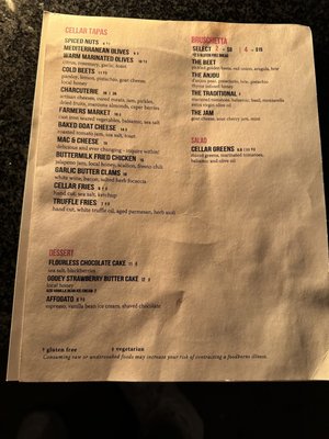 Menu photo 6 The Cellar Ahwatukee, AZ