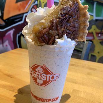 Brgr Stop - Pecan pie milkshake - Burgers Near Me - Coconut Creek, Florida