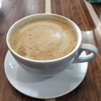 Jules' Bistro - Hot 16oz Latte - New American Near Me - St. Cloud, Minnesota