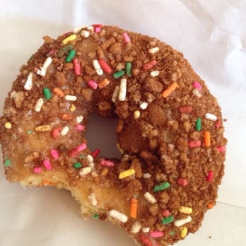 Donut Haus - Sorry took a bite before the photo because I couldn't resist! - Bakeries Near Me - Estes Park, Colorado Donut Haus - Sorry took a bite before the photo because I couldn't resist! - Bakeries Near Me - Estes Park, Colorado
