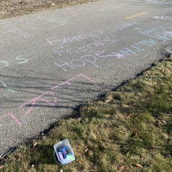 Boise River Greenbelt - More chalk sentiments. - Hiking Near Me - Boise, Idaho Boise River Greenbelt - More chalk sentiments. - Hiking Near Me - Boise, Idaho