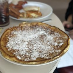 Brighter Day Cafe - Pancake bigger than the plate!