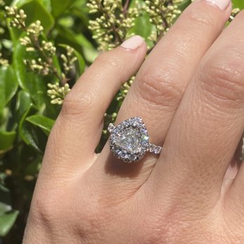 MB Jewelers - This is the ring Mike designed using my original trillion center diamond. - Jewelry Near Me - Los Angeles, California MB Jewelers - This is the ring Mike designed using my original trillion center diamond. - Jewelry Near Me - Los Angeles, California