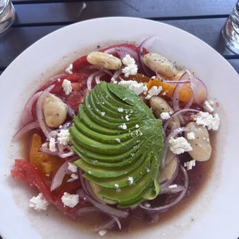 Zut On Fourth - Heirloom Tomato Salad w Avocado - Mediterranean Near Me - Berkeley, California
