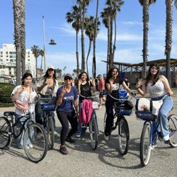 Joyride Bike Rentals & Tours - Us with the owner who happens to be a ucla alumni and we are current ucla students truly a full circle moment