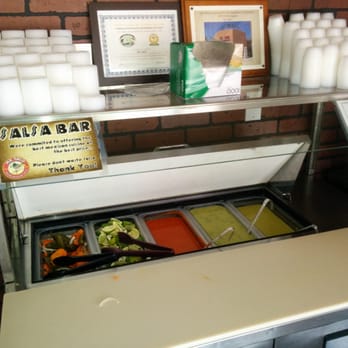 Mr Taco - Salsa bar. - Mexican Near Me - San Marcos, California