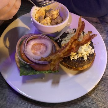 Stones Throw Tavern - Blue Cheese Burger - American Near Me - Charleston, South Carolina Stones Throw Tavern - Blue Cheese Burger - American Near Me - Charleston, South Carolina