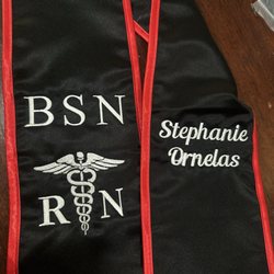 Thread-Press - Graduation Sash