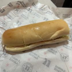 Jimmy John's - My half of sandwich.