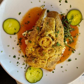 St Augustine Fish Camp - Flounder special - Seafood Near Me - St Augustine, Florida