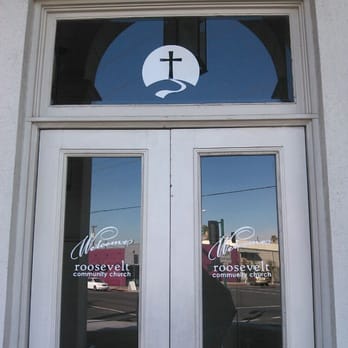 Roosevelt Community Church - our front doors - Churches Near Me - Phoenix, Arizona Roosevelt Community Church - our front doors - Churches Near Me - Phoenix, Arizona