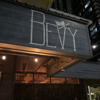 Bevy - Bevy sign - Cocktail Bars Near Me - Honolulu, Hawaii