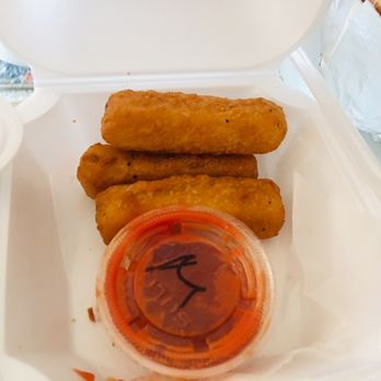 America's Best Wings - Southgate Shopping Center - Half eating Mozz Sticks..... sorry couldn't help myself. - Chicken Wings Near Me - Glen Burnie, Maryland