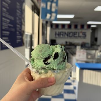Handel's Ice Cream - Mint and Oreo Ice Cream (Limited Time) - Ice Cream & Frozen Yogurt Near Me - Highland Village, Texas Handel's Ice Cream - Mint and Oreo Ice Cream (Limited Time) - Ice Cream & Frozen Yogurt Near Me - Highland Village, Texas