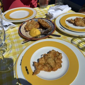 Ponto Final - Cod fritters and octopus salad apps. - Portuguese Near Me - Almada, 15