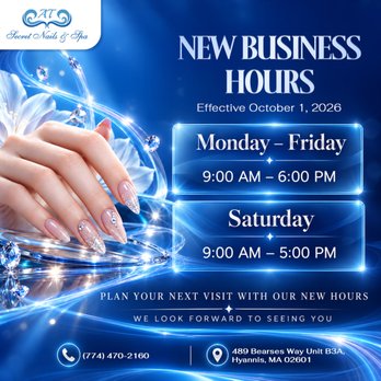 Secret Nails & Spa - Nail Salons Near Me - Hyannis, Massachusetts Secret Nails & Spa - Nail Salons Near Me - Hyannis, Massachusetts