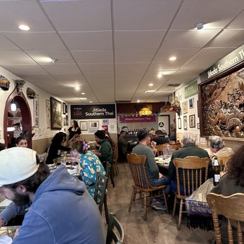 Jitlada - Inside - Sunday night - full house at 7:30pm - Thai Near Me - Los Angeles, California