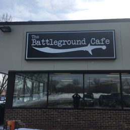 Exterior photo of The Battleground Cafe - White Bear Lake, Minnesota Exterior photo of The Battleground Cafe - White Bear Lake, Minnesota