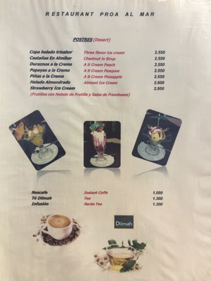 Menu photo 2 Proa al Mar Valparaíso, VS