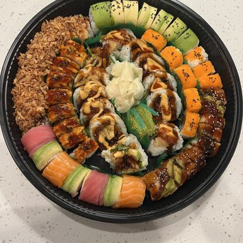 Haru Sushi & Poke - Roll party tray - Sushi Bars Near Me - Aurora, Colorado Haru Sushi & Poke - Roll party tray - Sushi Bars Near Me - Aurora, Colorado