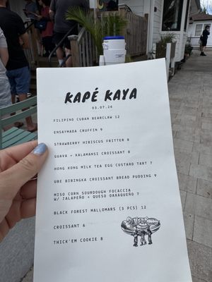 Menu photo 6 Kaya Orlando, FL