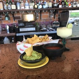Margarita With Chips And Guacamole Margarita With Chips And Guacamole