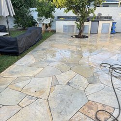 Lou's Pressure Wash - After patio