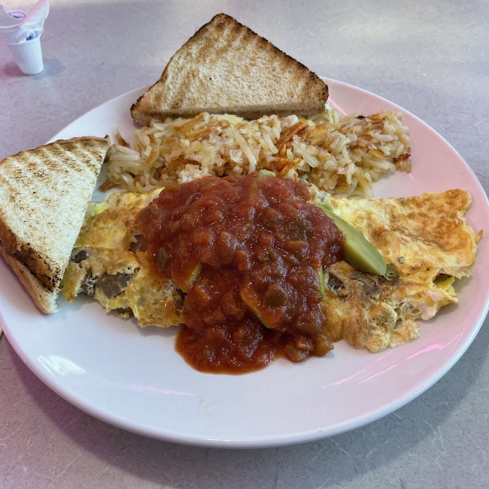 Pink Cadillac Diner - Mexico City Omelette - Diners Near Me - Wildwood, New Jersey Pink Cadillac Diner - Mexico City Omelette - Diners Near Me - Wildwood, New Jersey