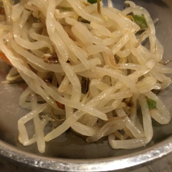 Koreana Korean BBQ - Vegetarian Banchan (sides) - bean sprouts. Cold and refreshing. - Korean Near Me - Fairfield, California Koreana Korean BBQ - Vegetarian Banchan (sides) - bean sprouts. Cold and refreshing. - Korean Near Me - Fairfield, California