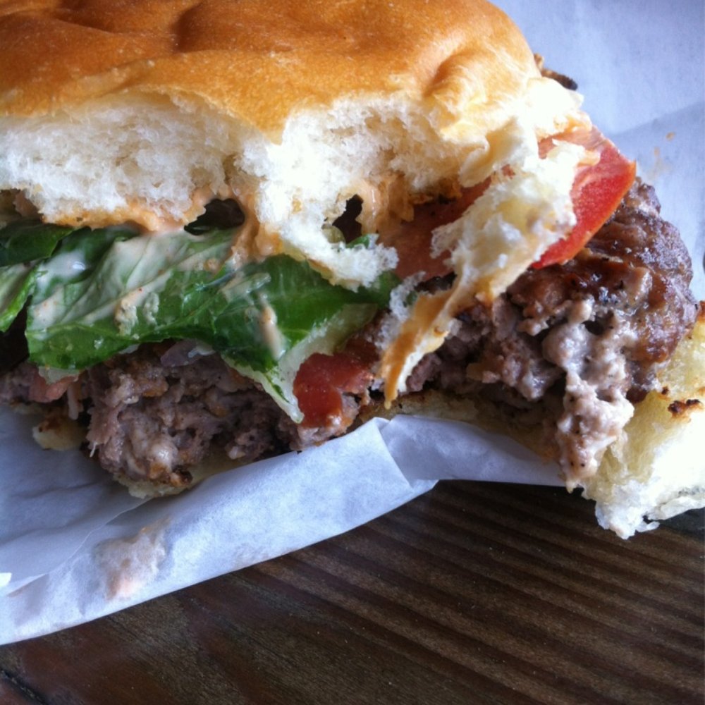 Cubby's - Everything's right. Lettuce? Green. Tomatoes? Red. The bun/meat are fresh and flavorful, & the sauce ties it all together. - New American Near Me - Provo, Utah Cubby's - Everything's right. Lettuce? Green. Tomatoes? Red. The bun/meat are fresh and flavorful, & the sauce ties it all together. - New American Near Me - Provo, Utah