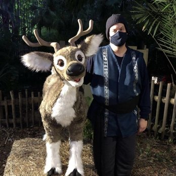 Christmas In The Wild - Kristof from Frozen w reindeer, Christmas in the Wild Holiday Event, Nov 27 to Dec 30, Zoo Tampa Lowry Park, Tampa - Festivals Near Me - Tampa, Florida Christmas In The Wild - Kristof from Frozen w reindeer, Christmas in the Wild Holiday Event, Nov 27 to Dec 30, Zoo Tampa Lowry Park, Tampa - Festivals Near Me - Tampa, Florida