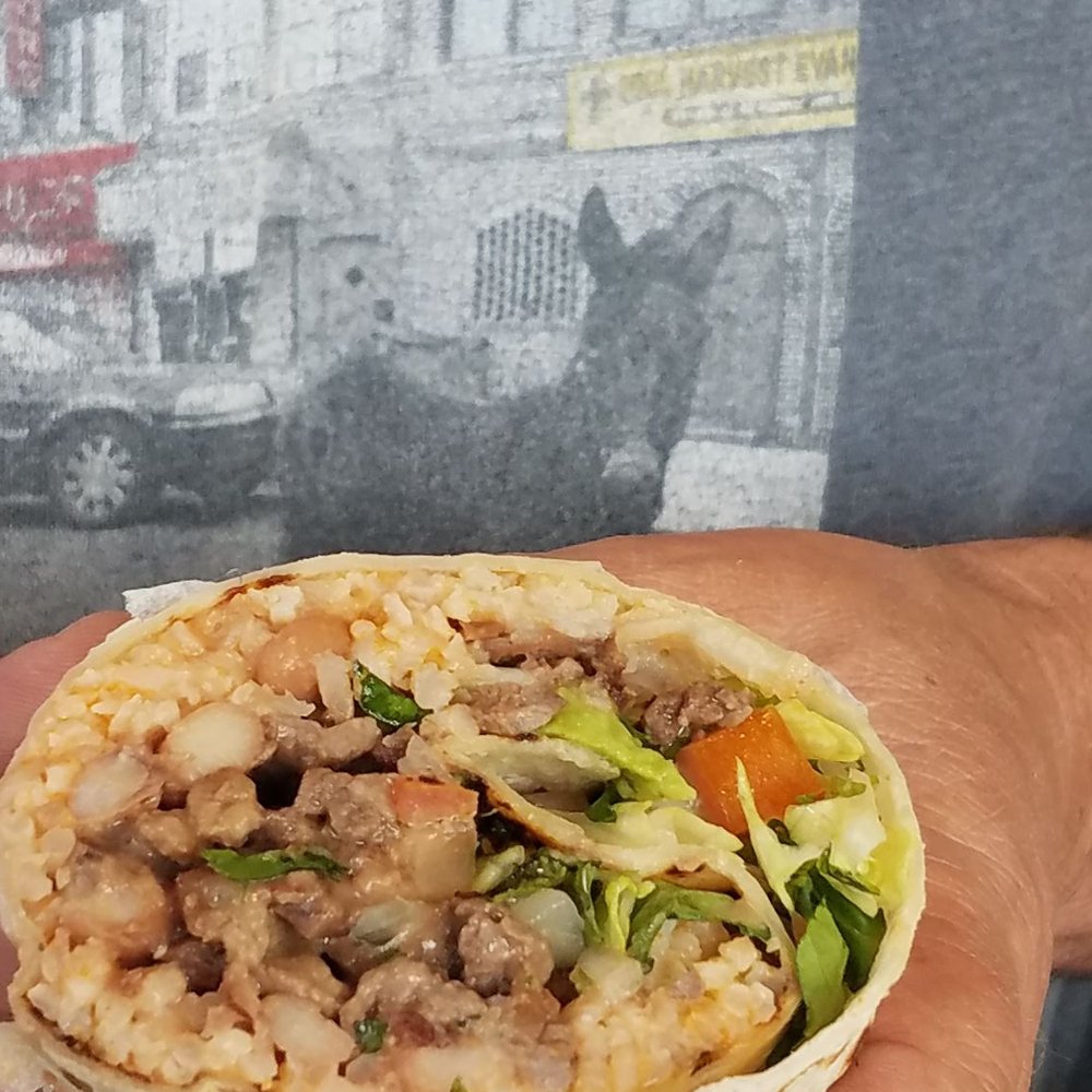 Mariscos El Pilar De Nayarit - Burrito de Asada. See how carefully it was wrapped. Bkot to wet. Not soggy. - Mexican Near Me - Seaside, California Mariscos El Pilar De Nayarit - Burrito de Asada. See how carefully it was wrapped. Bkot to wet. Not soggy. - Mexican Near Me - Seaside, California