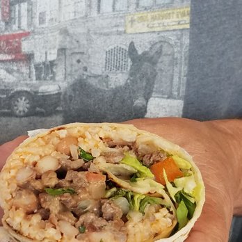 Mariscos El Pilar De Nayarit - Burrito de Asada. See how carefully it was wrapped. Bkot to wet. Not soggy. - Mexican Near Me - Seaside, California Mariscos El Pilar De Nayarit - Burrito de Asada. See how carefully it was wrapped. Bkot to wet. Not soggy. - Mexican Near Me - Seaside, California