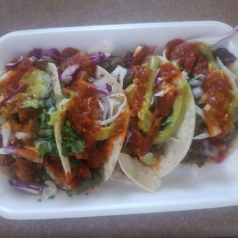 Taco Head - Two asada and two al pastor - Tacos Near Me