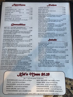 Menu photo 6 El Maya Alva, OK