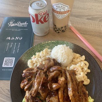 Tao‘s Fresh - Teriyaki Chicken , Classic Boba Milk Tea, Soda(Diet Coke) - Asian Fusion Near Me - Newark, California Tao‘s Fresh - Teriyaki Chicken , Classic Boba Milk Tea, Soda(Diet Coke) - Asian Fusion Near Me - Newark, California